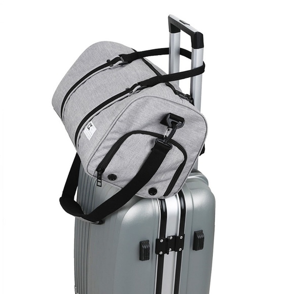 Noblag Duffel Bag Weekender gym Bag-  Grey main image 5